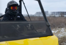 Can-Am Defender Half Windshield