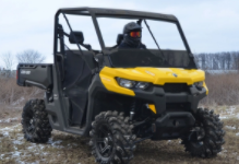 Can-Am Defender Half Windshield