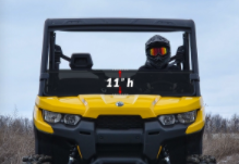 Can-Am Defender Half Windshield