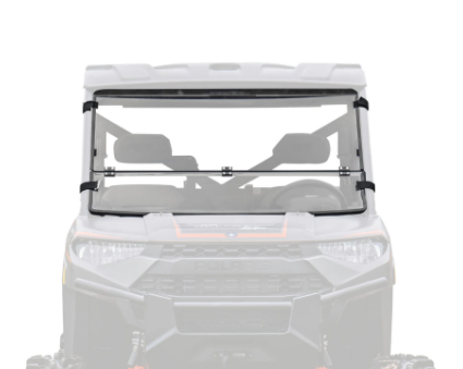 Polaris Ranger XP 900 Scratch Resistant Flip Down Windshield