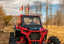 POLARIS RZR XP TURBO S GLASS WINDSHIELD