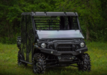 Kawasaki Mule Pro Scratch Resistant Flip Down Windshield