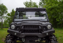 Kawasaki Mule Pro Scratch Resistant Flip Down Windshield