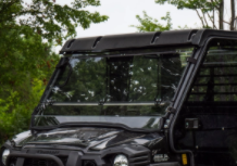 Kawasaki Mule Pro Scratch Resistant Flip Down Windshield