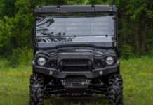 Kawasaki Mule Pro Scratch Resistant Flip Down Windshield