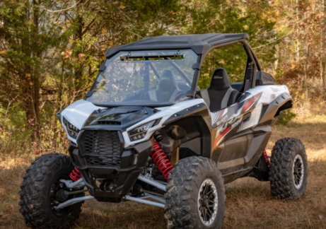 Kawasaki Teryx KRX 1000 Scratch Resistant Vented Full Windshield