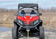 CF-Moto ZForce 800 Scratch-Resistant Half Windshield