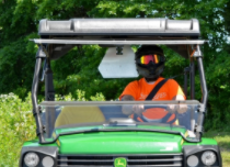 John Deere Gator Scratch Resistant Flip Windshield