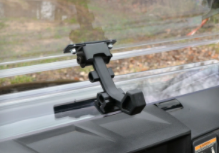 Arctic Cat Wildcat scratch resistant flip windshield
