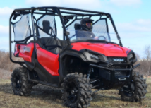 HONDA PIONEER 1000 SCRATCH RESISTANT HALF WINDSHIELD