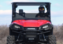 HONDA PIONEER 1000 SCRATCH RESISTANT HALF WINDSHIELD