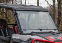 Polaris RZR 900 Scratch Resistant Flip Down Windshield
