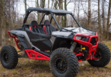 Polaris RZR 900 Scratch Resistant Flip Down Windshield