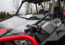 Polaris RZR 900 Scratch Resistant Flip Down Windshield