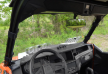 Polaris General XP 1000 Scratch-Resistant Vented Full Windshield
