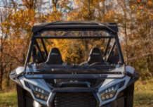 KAWASAKI TERYX KRX 1000 SCRATCH RESISTANT FLIP DOWN WINDSHIELD