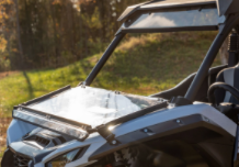 KAWASAKI TERYX KRX 1000 SCRATCH RESISTANT FLIP DOWN WINDSHIELD