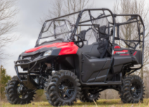 Honda Pioneer 700 Scratch Resistant Flip Down Windshield