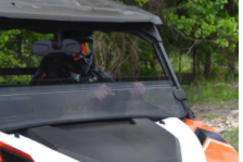 Polaris General Half Windshield