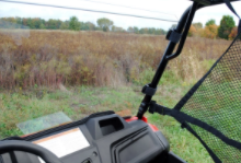 HONDA PIONEER 700 SCRATCH RESISTANT FULL WINDSHIELD
