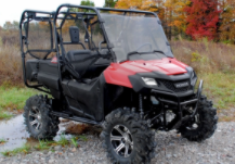 HONDA PIONEER 700 SCRATCH RESISTANT FULL WINDSHIELD