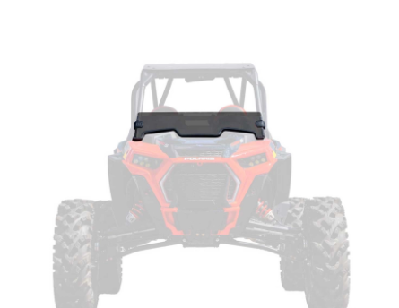Polaris RZR Turbo S Half Windshield