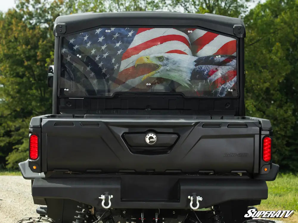 Can-Am Defender Rear Windshield