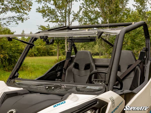 Can-Am 17" Curved Rear View Mirror