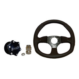 Dragonfire Racing Vinyl D Quick-Release Steering Wheel Kit