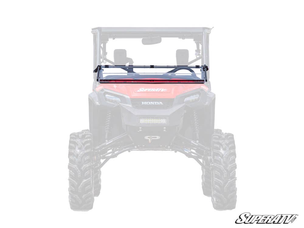 Honda Pioneer 1000/1000-5 Scratch Resistant Flip Down Windshield