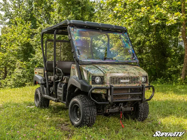 Kawasaki Mule 4000/4010 Scratch-Resistant Flip Windshield