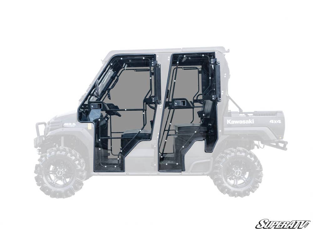 Kawasaki Mule Cab Enclosure Doors