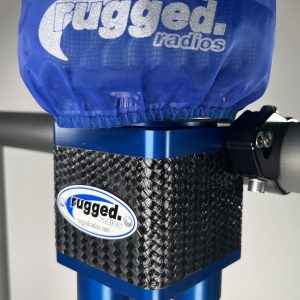 Bar Mount for Rugged Radios Mac Air Helmet Pumper-Pair