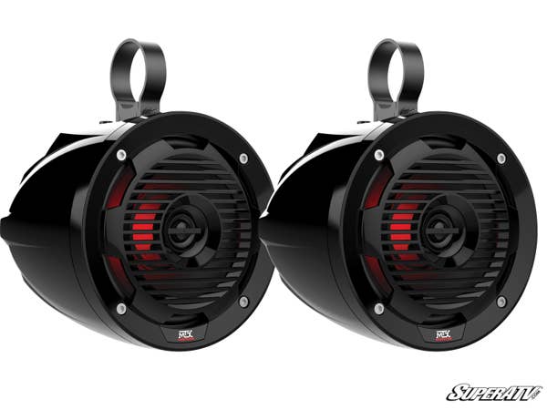 MTX MUD65PL UTV Speakers wirth L.E.D Lights