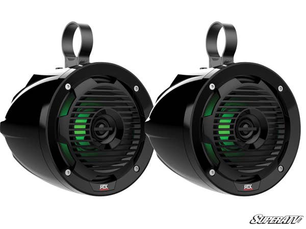 MTX MUD65PL UTV Speakers wirth L.E.D Lights
