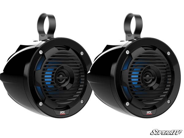 MTX MUD65PL UTV Speakers wirth L.E.D Lights