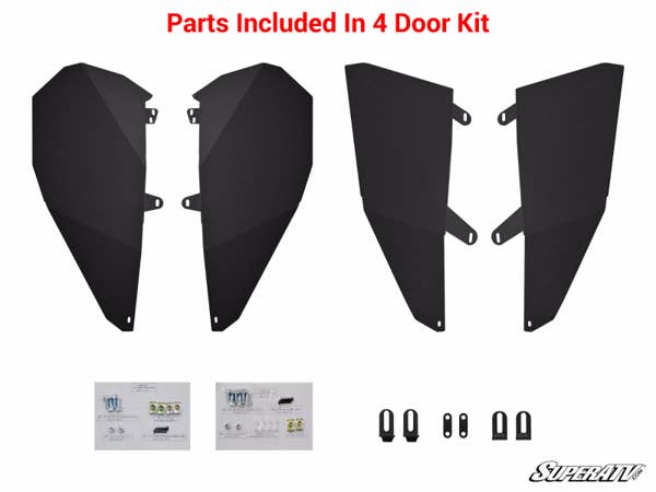 Polaris RZR XP 4 Turbo Lower Doors