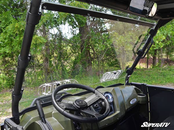 Polaris Ranger 500 Scratch Resistant Vented Full Windshield