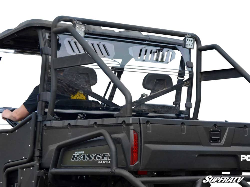 Polaris Ranger 900 Diesel Vented Full Rear Windshield