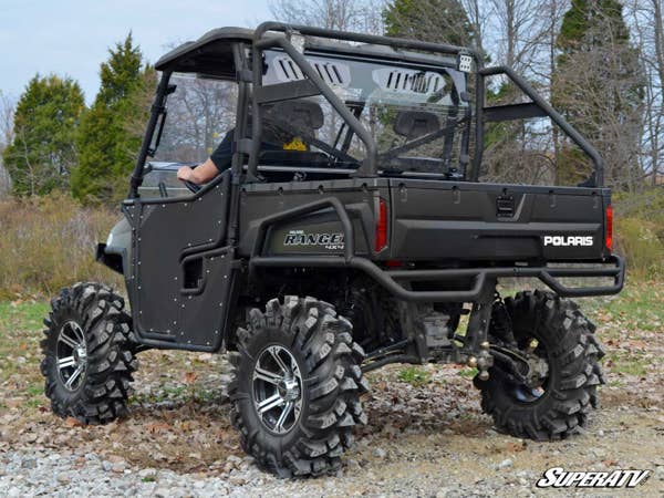 Polaris Ranger 900 Diesel Vented Full Rear Windshield