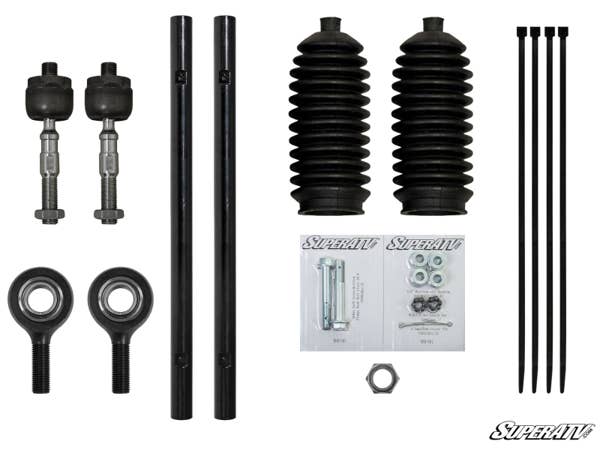 Polaris Ranger XP 1000 Heavy-Duty Tie Rod Kit for SuperATV 2" offset A-Arms
