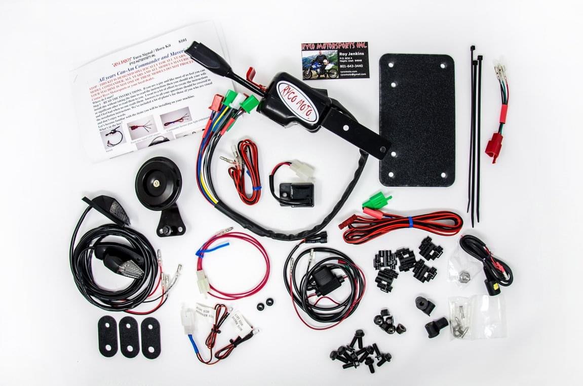 Ryco Street Legal Kit #8101-Can-Am Commander/Max (2011-2020) & Maverick/Max (2013-2018)