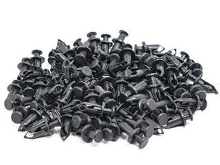 100 PACK OF POLARIS 7661855 PLASTIC BODY RIVET PUSH PINS