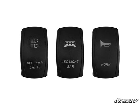 12V/20A Off-Road Rocker Switches