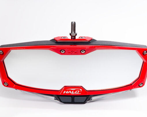 Halo-RA Series Cast Aluminum Trim Kit Rearview – Red