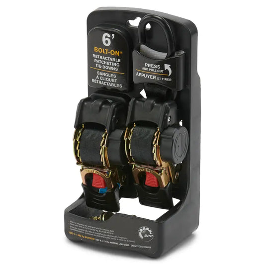 Bolt-On Retractable Ratcheting Tie-Downs Can-Am