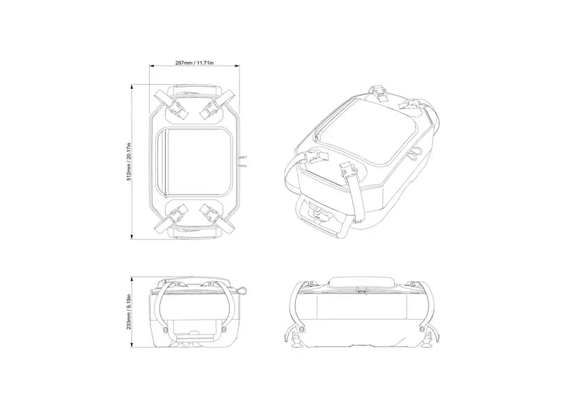 LinQ 5.3 US Gal (20 L) Semi-Rigid Cooler
