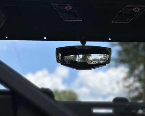 Halo-RA LED Rearview Mirror with Cast Aluminum Bezel – CFMOTO