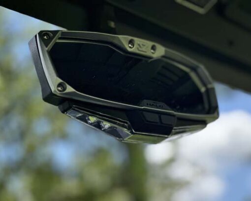 Halo-RA LED Rearview Mirror with Cast Aluminum Bezel – CFMOTO