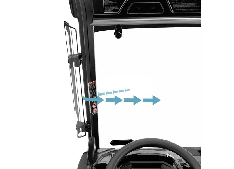 Side Wind Deflectors Can-Am Defender